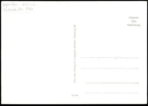 ALTE POSTKARTE HAMBURG HAFEN FISCHEREI FISCHER Flotte Kutter Schiff ship port H. v. Seggern Ansichtskarte postcard cpa