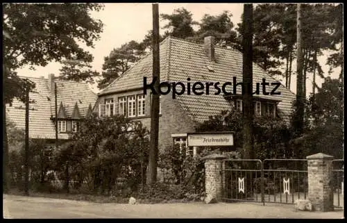 ALTE POSTKARTE LOBETAL HOFFNUNGSTALER ANSTALTEN BERNAU BEI BERLIN ALTERSHEIM FRIEDENSHÖHE Ansichtskarte AK cpa postcard