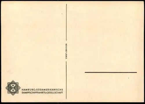 ALTE POSTKARTE REISE DAMPFER M.S. MONTE SARMIENTO KRAFT DURCH FREUDE SPEISENFOLGE SOGNEFJORD NORGE NORWAY SHIP SCHIFF AK