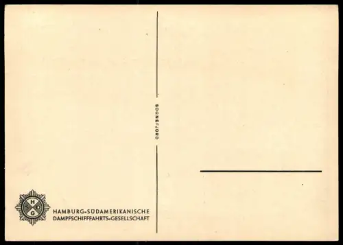 ALTE POSTKARTE REISE DAMPFER M.S. MONTE SARMIENTO KRAFT DURCH FREUDE SPEISENFOLGE SOGNEFJORD NORGE NORWAY SHIP SCHIFF AK