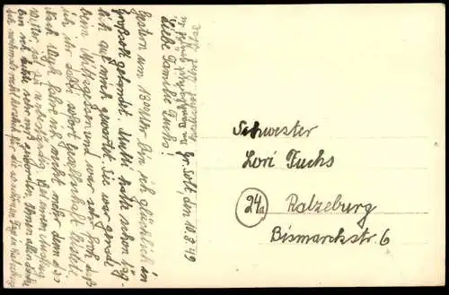 ALTE POSTKARTE GROSSSOLT KIRCHE SERIE DAS SCHÖNE ANGELN KREIS FLENSBURG GROSS-SOLT Ansichtskarte cpa postcard AK