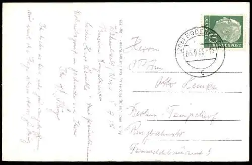 ÄLTERE POSTKARTE SOMMERFRISCHE WAHMBECK WESER ÜBER BODENFELDE PANORAMA ZELT camping tent Ansichtskarte AK cpa postcard
