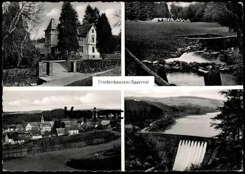 ÄLTERE POSTKARTE DRIEBERHAUSEN AGGERTAL GUMMERSBACH ZELTLAGER PFADPFINDER ? SCOUTS ? CVJM KÖLN Ansichtskarte postcard