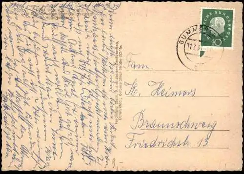 ÄLTERE POSTKARTE DRIEBERHAUSEN AGGERTAL GUMMERSBACH ZELTLAGER PFADPFINDER ? SCOUTS ? CVJM KÖLN Ansichtskarte postcard