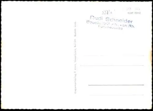 ÄLTERE POSTKARTE WEYERBUSCH DAS DORF AM HIMMEL NEUBAUGEBIET BÜRGERMEISTERAMT SONNENHOF ALTENKIRCHEN FLAMMERSFELD AK cpa