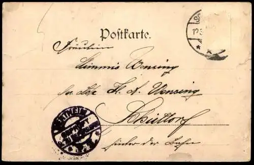 ALTE POSTKARTE GRUSS AUS SCHÜTTORF NIEDERSACHSEN KEMPERS-ESCH GASTSTÄTTE H. SUNDAG AK Ansichtskarte postcard cpa