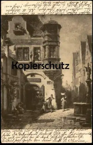 ALTE POSTKARTE CARL SPITZWEG DER VERLIEBTE SERIE 2 KÜNSTLER MALER painting painter cpa postcard Ansichtskarte AK