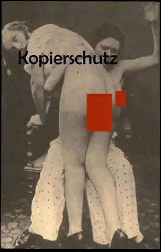 ÄLTERE REPRO ? POSTKARTE AKT NACKTE FRAU EROTIK POPO eroticism femme nus nude woman bottom nudity postcard