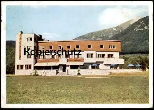 ALTE POSTKARTE SEEFELD 1942 TIROL HOTEL BERGHOF AK Ansichtskarte postcard cpa