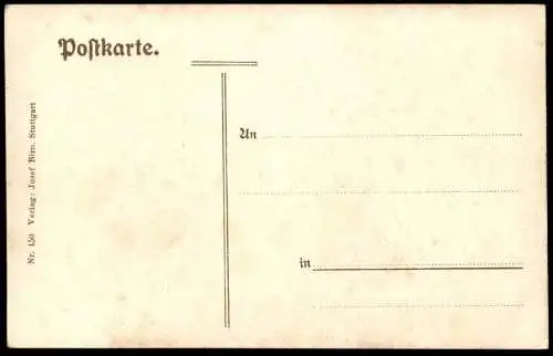 ALTE POSTKARTE STUTTGART VON DER KARLSHÖHE PANORAMA Ansichtskarte AK cpa postcard