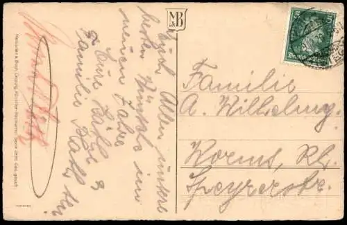 ALTE POSTKARTE SCHNEEMANN UND HUND PROSIT NEUJAHR MOPS ? dog chien snowman bonhomme de neige