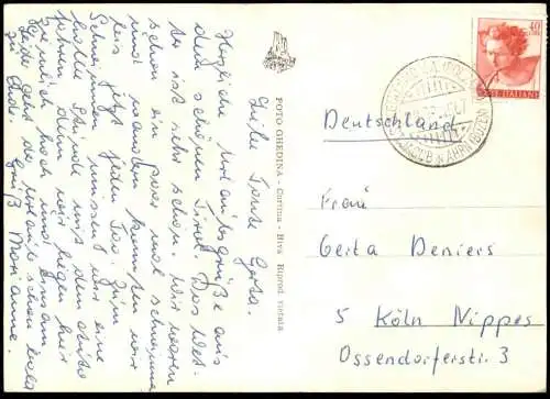 ÄLTERE POSTKARTE GIACOMO VAL AURINA ST. JAKOB AHRNTAL JACOB Italia Italien Ansichtskarte AK postcard cpa