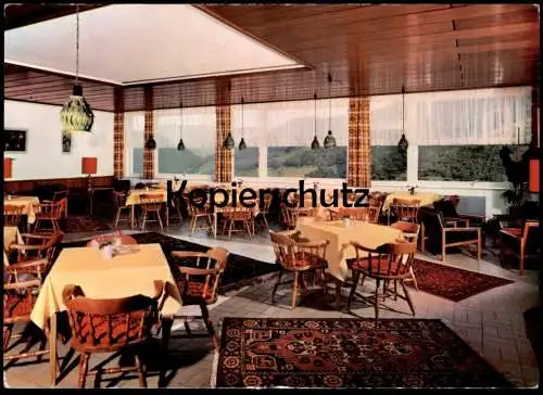 ÄLTERE POSTKARTE BAD BERTRICH WALD-HOTEL CAFÉ MARIENHÖHE DIÄT-VERPFLEGUNG BESITZER W. KOHL Ansichtskarte cpa postcard
