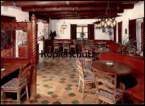 ÄLTERE POSTKARTE ROTTACH-EGERN WALLBERGBAHN CAFÉ RESTAURANT ALPENWILDPARK AN DER TALSTATION Ansichtskarte postcard