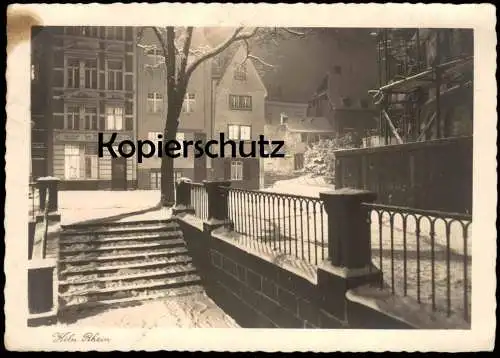 ALTE POSTKARTE KÖLN AM RHEIN LICHHOF ABENDSTIMMUNG WINTERABEND ABEND SCHNEE ARLEPO KARTE Ansichtskarte AK cpa postcard