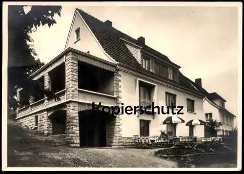 ALTE POSTKARTE KLEINALMERODE HOTEL PENSION RICHARD KURTH WITZENHAUSEN HESSEN Ansichtskarte AK postcard cpa