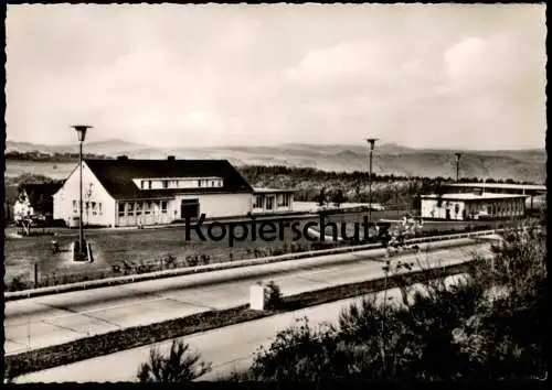 ÄLTERE POSTKARTE HOTEL AUTOBAHN-RASTHAUS FERNTAL ÜBER LINZ ASBACH FERNTHAL AUTOHOF RASTSTÄTTE highway motorway autoroute