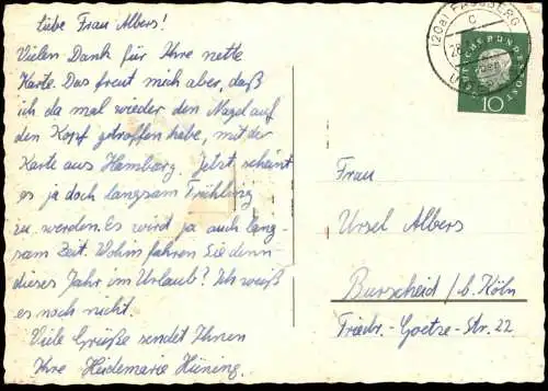 ÄLTERE POSTKARTE FASSBERG LÜNEBURGER HEIDE LEHRGANGSGEBÄUDE KRANKENREVIER KASINO HEIM BUNDESWEHR Ansichtskarte postcard