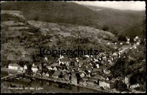 ÄLTERE POSTKARTE DAUSENAU AN DER LAHN PANORAMA BAD EMS NASSAU Ansichtskarte AK cpa postcard