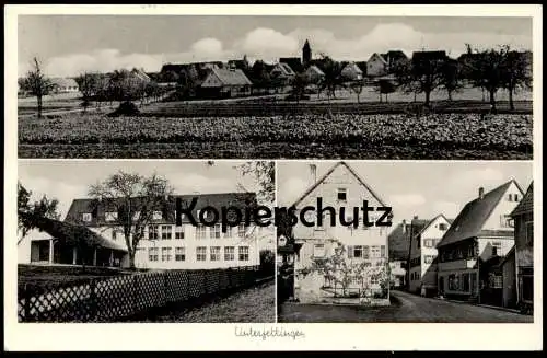 ALTE POSTKARTE UNTERJETTINGEN BÄCKEREI UND LEBENSMITTEL WILLI WOLKE JETTINGEN Ansichtskarte AK cpa postcard