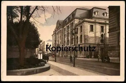 ALTE POSTKARTE BERLIN BIBLIOTHEK DES KUNSTGEWERBE-MUSEUMS Schild Einfahrt Library Bibliotheque Ansichtskarte AK postcard