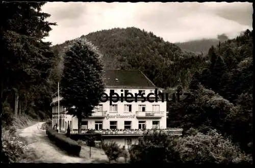 ÄLTERE POSTKARTE HAUS WASSERFALL LIERBACHTAL BEI ALLERHEILIGEN OPPENAU Ansichtskarte AK cpa postcard