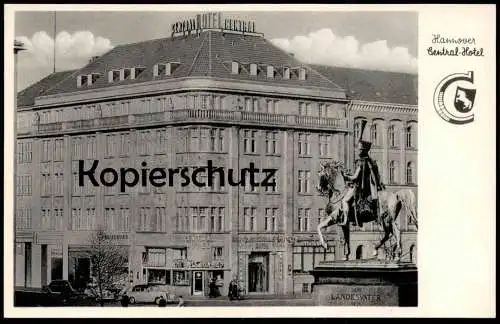 ALTE POSTKARTE HANNOVER CENTRAL-HOTEL Centralhotel Ansichtskarte AK postcard cpa