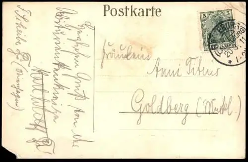 ALTE POSTKARTE RATZEBURG PRIMA RATZEBURGENSIS VIVAT CRESCAT FLOREAT FRANZ SCHEINER WÜRZBURG Studentika Couleurkarte