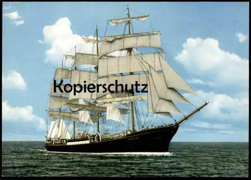 ÄLTERE POSTKARTE SEGELSCHIFF PASSAT VIERMASTBARK BARK Schiff sailing ship Ansichtskarte AK cpa postcard