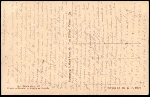 ALTE KÜNSTLER POSTKARTE FRANZÖSISCHES MÄDCHEN ERNST BERGER BATTERIE WIECK 1914 - 1916 JEUNE FILLE FRANCAISE cpa AK