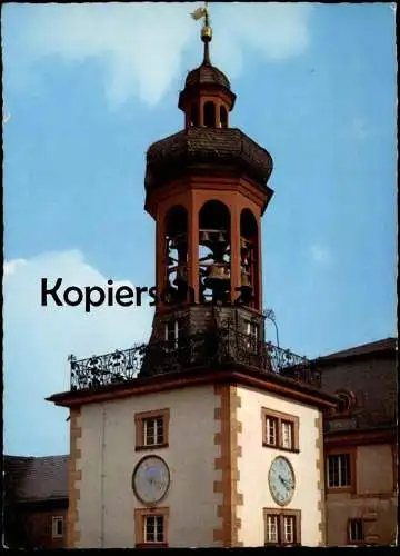 ÄLTERE POSTKARTE DARMSTADT SCHLOSS-GLOCKENSPIEL Glocke Glocken bell bells cloche cloches cpa postcard AK Ansichtskarte