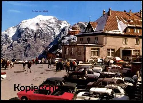 ÄLTERE POSTKARTE PASSO DELLO STELVIO STILFSERJOCHPASS KARMANN GHIA VW KÄFER OPEL Ansichtskarte postcard cpa AK