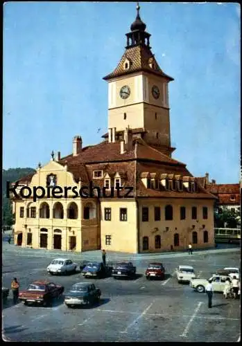 ÄLTERE POSTKARTE BRASOV VECHEA CASA A SFATULUI MUZEUL JUDETEAN Rumänien Romania roumanie Ansichtskarte AK postcard cpa