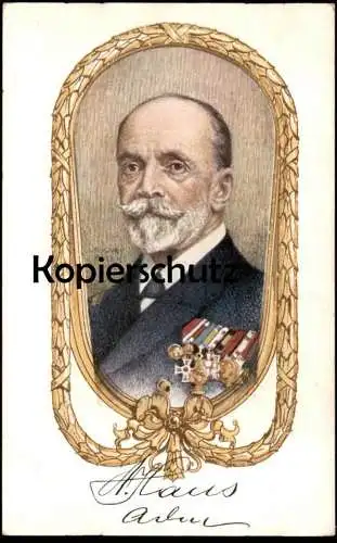 ALTE KÜNSTLER POSTKARTE ANTON HAUS VON HOHENWART FELDMARSCHALL ÖSTERREICH UNGARN AUGUST PATEK Militär Ansichtskarte cpa