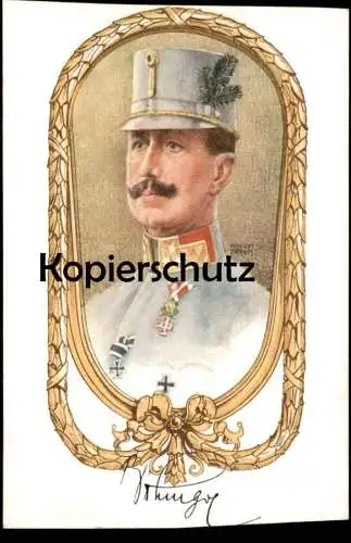 ALTE KÜNSTLER POSTKARTE EDUARD VON BÖHM-ERMOLLI FELDMARSCHALL ÖSTERREICH UNGARN AUGUST PATEK Militär Ansichtskarte cpa