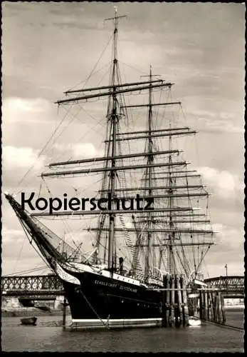 ÄLTERE POSTKARTE BREMEN SCHULSCHIFF DEUTSCHLAND Segelschiff Schiff clipper sailing ship cpa photo postcard Ansichtskarte