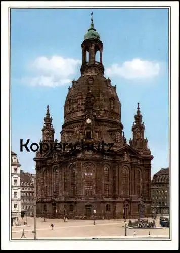 ÄLTERE POSTKARTE DRESDEN WIE ES EINMAL WAR FRAUENKIRCHE Kirche Ansichtskarte AK postcard cpa