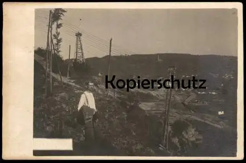 ALTE FOTO-POSTKARTE MURENI MURES PANORAMA 1918 Romania Rumänien roumanie Ansichtskarte AK cpa postcard