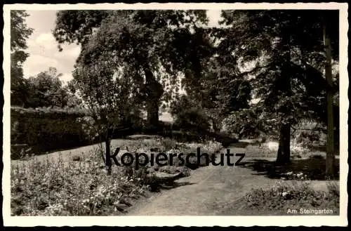 ÄLTERE POSTKARTE AM STEINGARTEN KNABENINSTITUT LUCIUS FORSTHAUS BEI ECHZELL OBERHESSEN Hessen Ansichtskarte cpa postcard