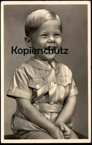 ALTE POSTKARTE JUNGE LACHEND FRÖHLICH HEMD FELDPOST 1940 FOTO Photo boy Kind child enfant Ansichtskarte postcard cpa