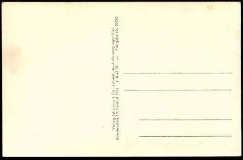 ALTE POSTKARTE KIEL SEGELSCHULSCHIFF AM SIGNALTURM SCHIFF Segelschiff Schulschiff ship bateau Ansichtskarte AK postcard