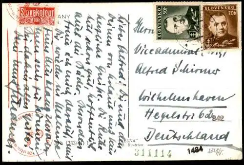 ALTE POSTKARTE KOLONADOVY MOST BRÜCKE PIESTANY Pistian Poestyen Slowakei Slovakia Slovensko cpa postcard Ansichtskarte