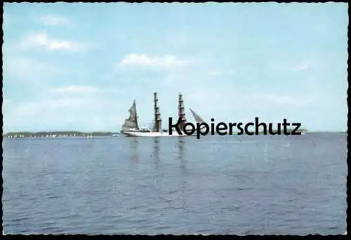 ÄLTERE POSTKARTE GORCH FOCK VOR LABOE SEGELSCHULSCHIFF Schulschiff Schiff Segelschiff sailing ship AK cpa postcard