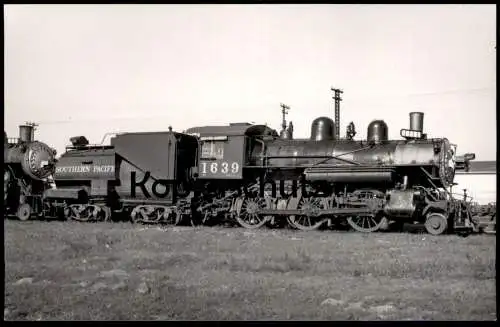 ALTE ORIGINAL POSTKARTE DAMPFLOK 1639 SOUTHERN PACIFIC LINES USA LOKOMOTIVE locomotive à vapeur steam train postcard AK