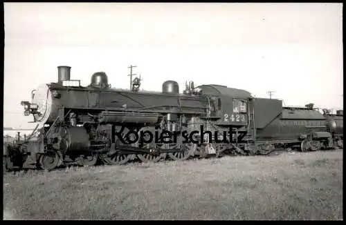 ALTE ORIGINAL POSTKARTE DAMPFLOK 2423 SOUTHERN PACIFIC LINES USA LOKOMOTIVE locomotive à vapeur steam train postcard AK