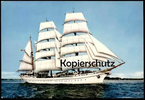 ÄLTERE POSTKARTE SEGELSCHULSCHIFF GORCH FOCK SEGELSCHIFF Schiff sailing ship Ansichtskarte AK cpa postcard