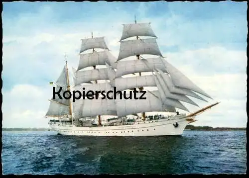 ÄLTERE POSTKARTE SEGELSCHULSCHIFF GORCH FOCK SEGELSCHIFF Schiff sailing ship Ansichtskarte AK cpa postcard