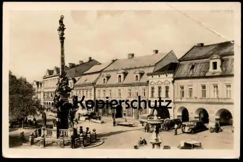 ALTE POSTKARTE JAROMER I NAMESTI Ceska czech republic Tschechische Republik Ansichtskarte AK postcard cpa