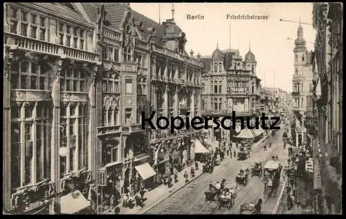 ALTE POSTKARTE BERLIN FRIEDRICHSTRASSE PASSAGE EINGANG PANOPTICUM NEW-YORK Panoptikum Automat Ansichtskarte cpa postcard