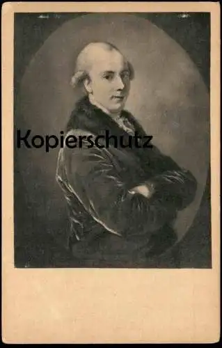 ALTE POSTKARTE BILDKARTE DER STAATLICHEN MUSEEN ZU BERLIN ANTON GRAFF HERR VON MARTENS KAISER-FRIEDRICH MUSEUM postcard